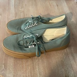 Vans Size 9 Green/Gum